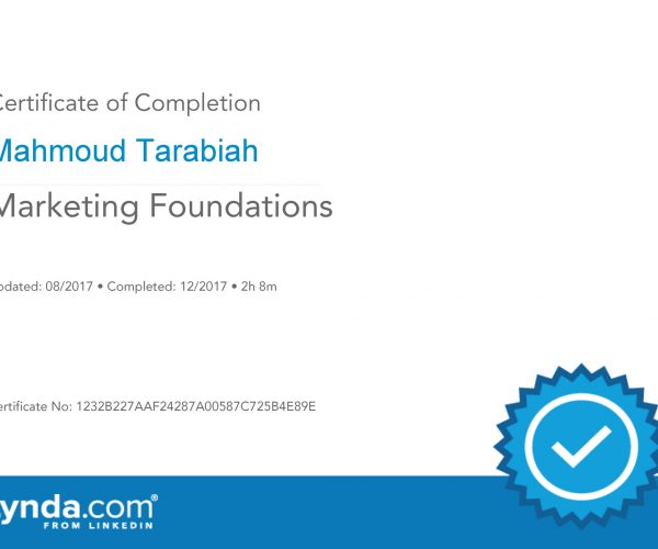 Marketing Foundations