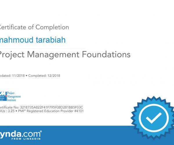 Project Management Foundation